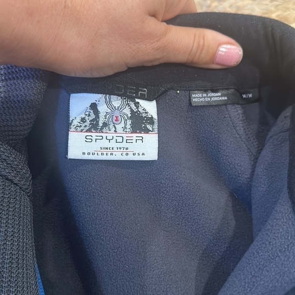 Spyder Men's Half-Zip Outbound Stryke Sweater Jacket Medium - Picture 4 of 7